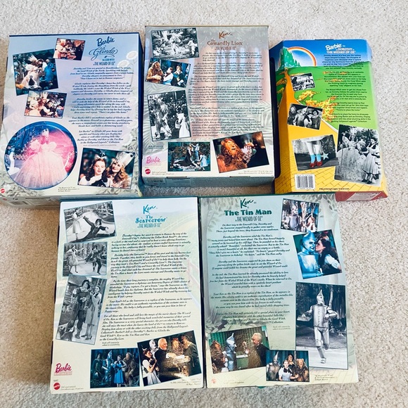 Vintage Barbie Collection Wizard of Oz New never opened in Boxes  1990's - Picture 2 of 16